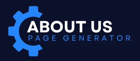 About Us Page Generator Logo